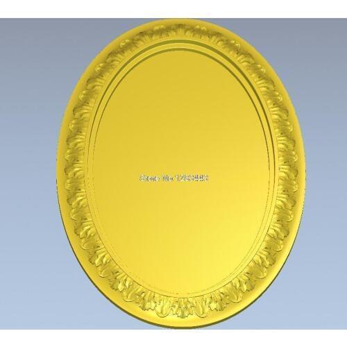 3d model design exclusive simple flower frame relief for cnc machine in STL file Frame_49