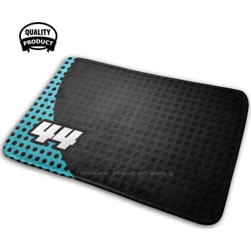44 Mask - Track Comfortable Door Mat Rug Carpet Cushion F 1 Formula Formula Lewis Lewis 2020 2020 Cool Cool 2020 Number