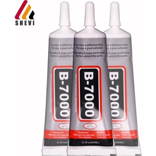 50ml B-7000 polyurethane transparent glue B7000 Paste metal glass stone porcelain wood bamboo leather fabric plastic