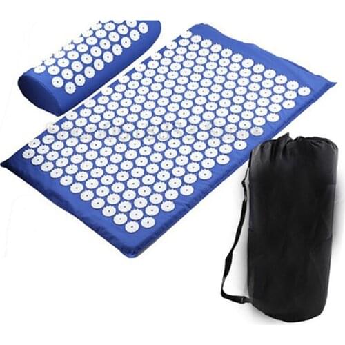 Acupressure mat Massager Cushion Massage Yoga Mat Relieve Stress Back Body Pain Spike Mat Massage Mat