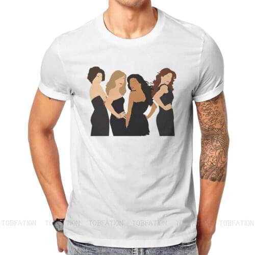 Desperate Housewives Susan Lynette Comedy 100% Cotton TShirts Desperate Housewives Silhouette Print Homme T Shirt New Trend