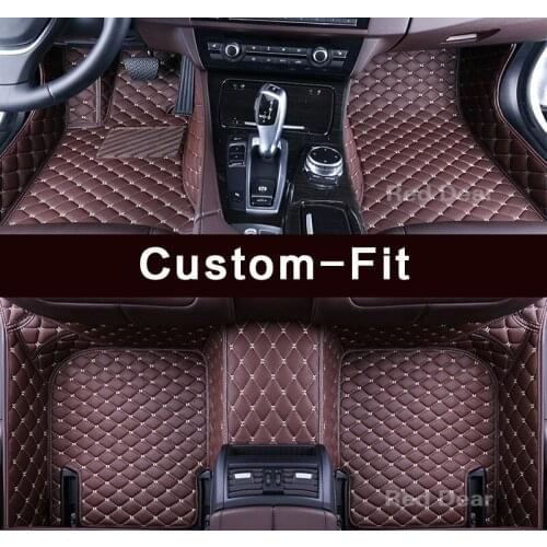 Custom fit car floor mats for Toyota Avalon XX20 XX30 XX40 high quality 3D all weather car-styling carpet liners