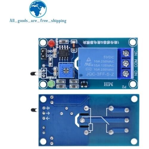 5V/12V Thermal Sensor Module 1 Channel Relay Module Combo Module Thermistor Temperature Sensor Module For Arduino