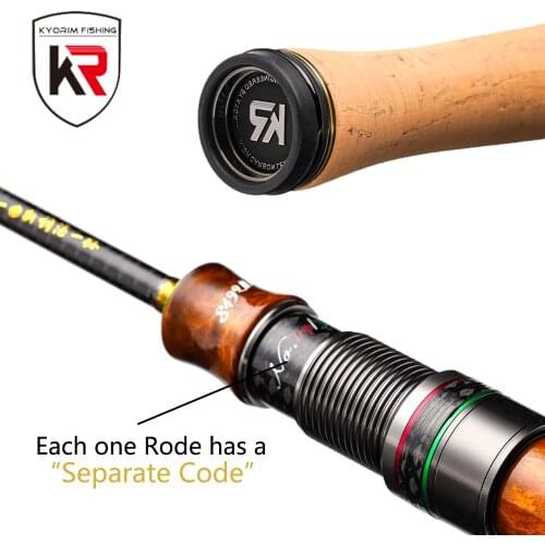 2021 New KYORIM Rainy Stream Ajing Baitcasting Carbon Rod 1.6M Fuji Parts UL Power Bait Casting Cane Fishing Tackle For Shad Rod