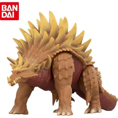 BANDAI Genuine Godzilla Movie Monster Series ANGUIRUS Godzilla S.P Anime Action Figure Monster Model Soft Glue Doll Hero Toys