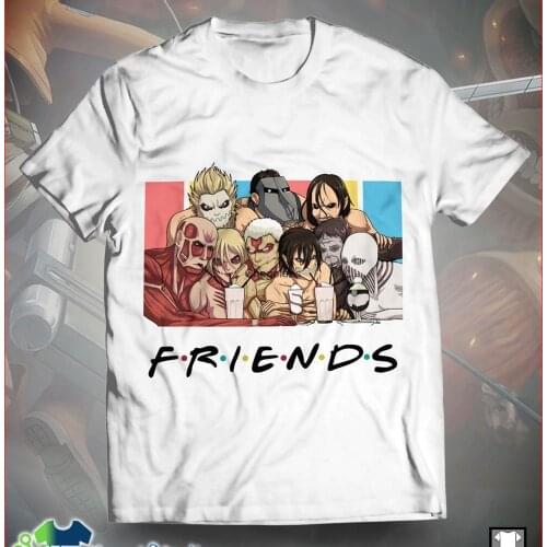 Friends Attack On Titan Shingeki no Kyojin Shirt