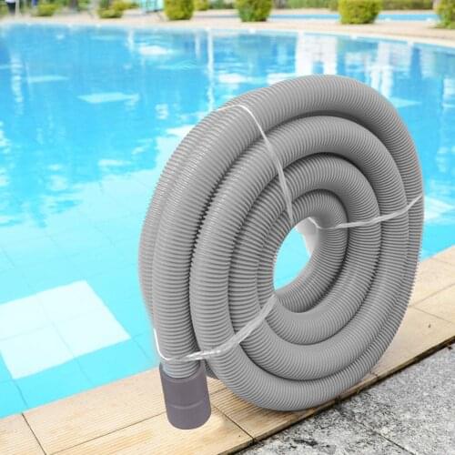 9M Heavy Duty Pool Vacuum Hose In-Ground Pool Vacuum Hose with Swivel Cuff Pool Cleaning Tool Accessory 1.5inch Caliber