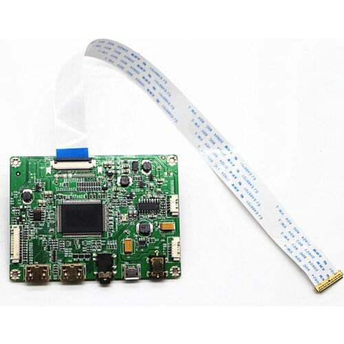 Ultra-thin Edp Driver Board Portable Display Dual HDMI Driver Board 5V12V Power Supply Driver Board LCD