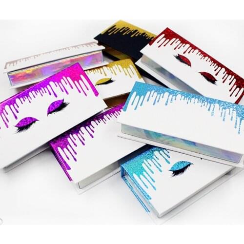 10/pack Lashes Box Eyelashes boxes Wholesale item Lash Case Packaging for False eyelashes box package Empty Bulk Makeup Supplies