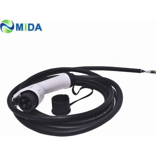 16A/32A 5M/10Meter SAE J1772 Plug Type 1 EV Connector EV Charging Cable Car Charger Cord Type 1 EV Extension Lead