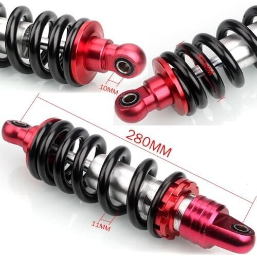 280mm 10"Shock Absorber Rear Suspension For Motorcycle Pit Dirt Pocket Bike Quad