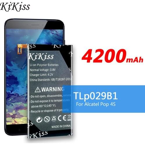 4200mAh TLp029B1 Battery for Alcatel Pop 4S OT-5095 OT-5095B OT-5095I OT-5095K OT-5095L OT-5095Y Touch Pop4S For TCL 550