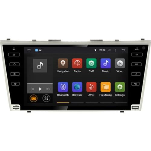 Android 9.0 Car Player GPS Navigation Car Auto Radio Stereo 8 Core RAM 4GB Car Stereo Screen Radio For TOYOTA CAMRY 2007-2011