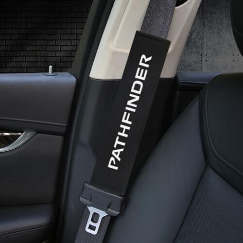 Car Auto Seat belt cover car styling for Nissan Pathfinder R50 R51 R52 Accessories Car Styling
