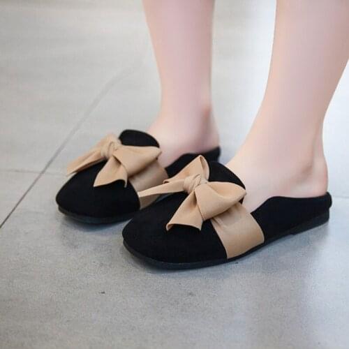 Bobora Baby Girls Princess Flat Shoes Kids Girl Dress Party Shoes Children Single Princess Slippers Soft Non-Slip Shoes