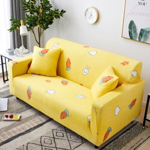Slipcover Non-slip Elastic Sofa Covers Polyester Four Season All-inclusive Stretch Sofa Cushion Sofa Towel 1/2/3/4-seater