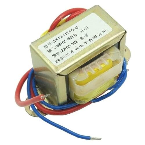 EI-20W type transformer 20W/VA 380V to 220V AC isolation transformer copper copper single phase 380V