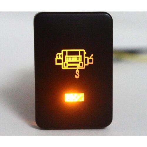 12V Winch Power Push Button Car DIY ON Off Switch 12 Volt for RAV4 Prado 150 200 Series Landcruiser 200 Series Hilux 2