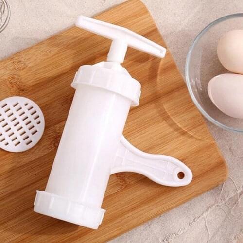 Kitchen Plastic Noddles Press Set Manual Detachable Pasta Press Pasta Maker Noodle Maker Tools For Home DIY Baking Tool