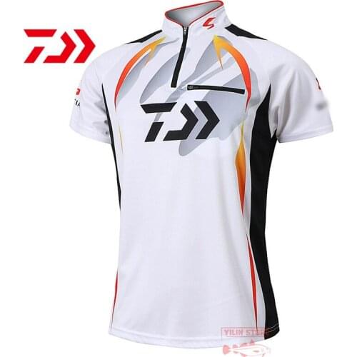 2021 Summer Fishing Clothing Quick Dry Clothing Anti-uv Fishing Shirt Short Sleeve Sports Outdoor Fishing Clothes Hiking Shirt