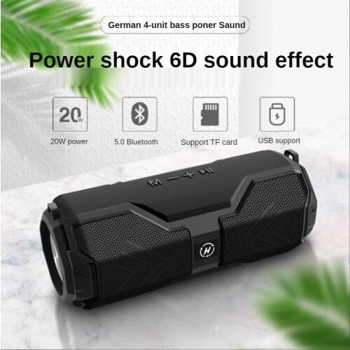 TF Radio Function Mini Speaker Blutooth New Outdoor Wireless Bluetooth Speaker Shock Bass Effect Portable Speakers Pc Sound Box