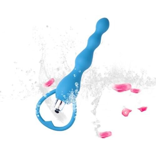 Powerful beads vibrator waterproof anal plug Massage masturbation Fairy Vibrating Gspot Stimulation adult butt Sex Toy For Women