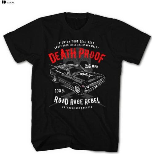 Fashion 2019 Top Tee Mens Herren T-Shirt Death 200 MPH Proof Auto Motor Movie Film Neu DP161017 Print T Shirt