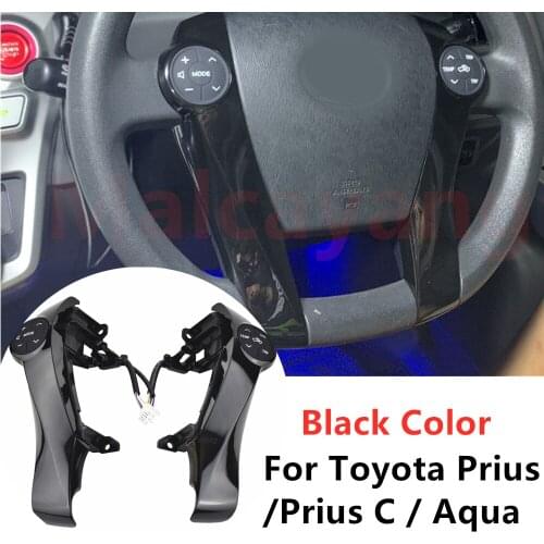 Steering Wheel Control Switch Radio Button 84244-47100-B0 84247-52130-B0 For Toyota Prius / Prius C / Aqua
