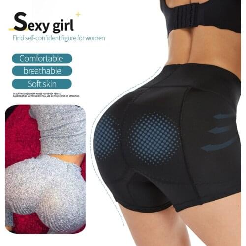 Butt lifter high waist Women Control briefs shaper waist trainer Seamless underwear Padded Pants Butt Enhancer hip pads Fake Ass