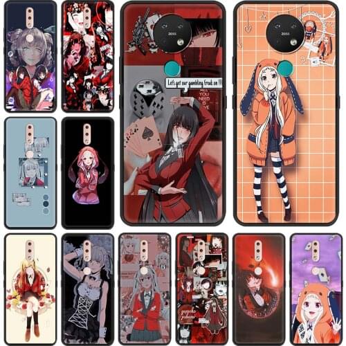 Kakegurui Anime Silicone Phone Case For Nokia 1.4 5.4 7.2 5.3 3.4 2.4 2.2 8.3 2.3 3.2 4.2 C3 1.3 C2 tenen Sleeve Cover Bag