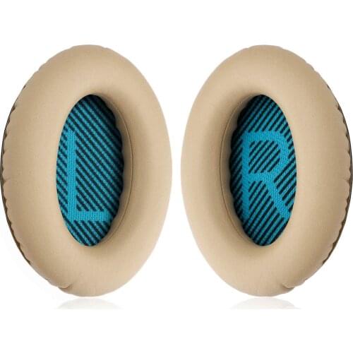 Replacement Ear Pad Cushion Memory Foam Ear Cup Repair for Bose Headphones Quiet Comfort 2 Qc2, Qc15, 25 Qc25, Ae2, Ae2I, Ae2W