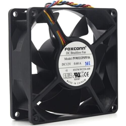 New WC236-A00 SUNON PSD1209PLV2-A B3553.F.GN PV903212PSPF 92X92X32mm DC12V Server Cooling Fan 4-wire PWM 90x90x32mm WC236-AOO