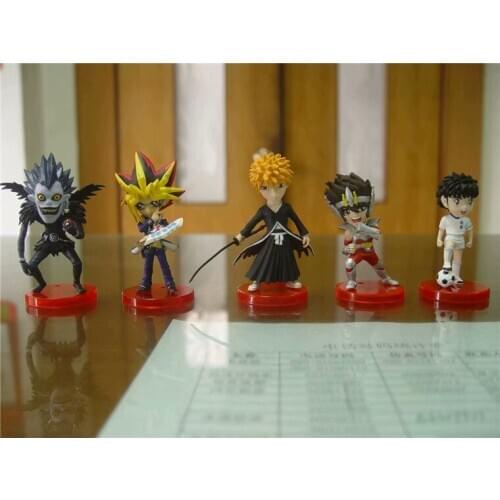 Vogue Bleach Kurosaki Ichigo Captain Tsubasa Ozora Tsubasa Death Note Ryuuku Ryuk Yu Gi Oh Yugi Muto Saint Seiya Figure Key Ring
