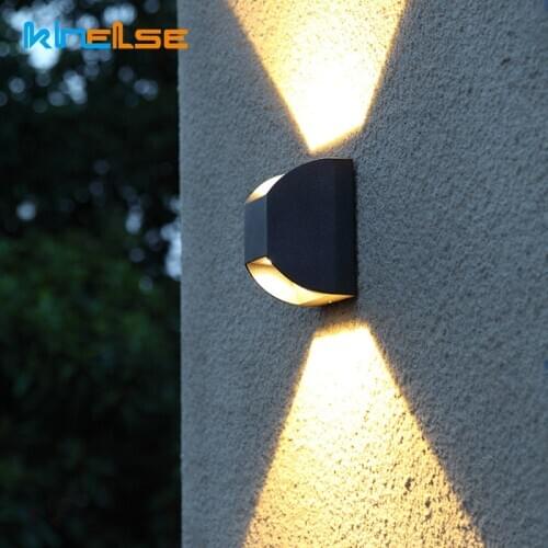 Up Down Outdoor Lighting 6W LED Wall Lamp Waterproof IP65 Wall Lamp Garden Porch Lamo Mailbox Front Door Gate Light Indoor Lamp
