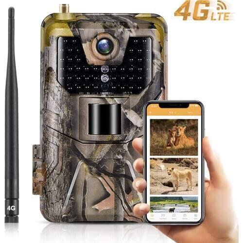 SUNTEKCAM LTE 4G Cellular Trail Cameras 20MP 1080 Wireless Camera Wildlife Monitoring with 120Detecting Range Motion Activated