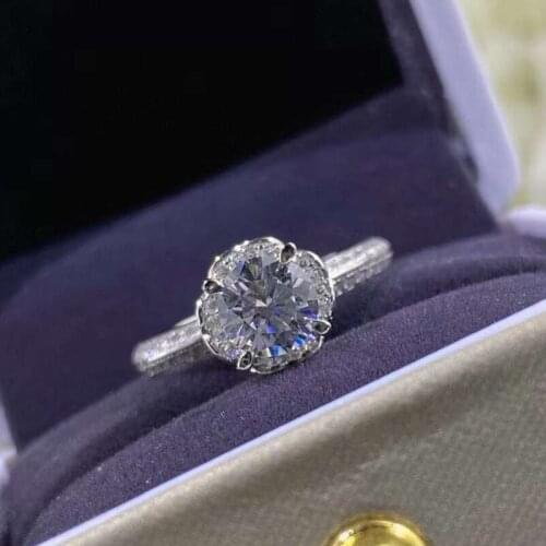 Designer Fashion 925 Sterling Silver Jewelry 3A Cubic Zirconia Party Ring