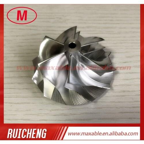 GT15-25 6+6 blades 51.90/64.00mm high performance turbo Billet/milling/aluminum 2618 compressor wheel