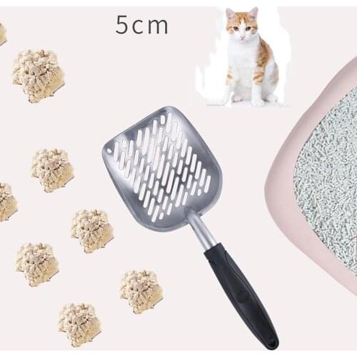 Pet Cat Litter Scoop Stainless Steel Metal Cleanning Tool Puppy Kitten Cozy Sand Scoop Shovel Product Pet Cleaning Supplies