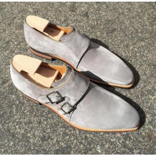 LAIKBAO Men's Suede Shoes