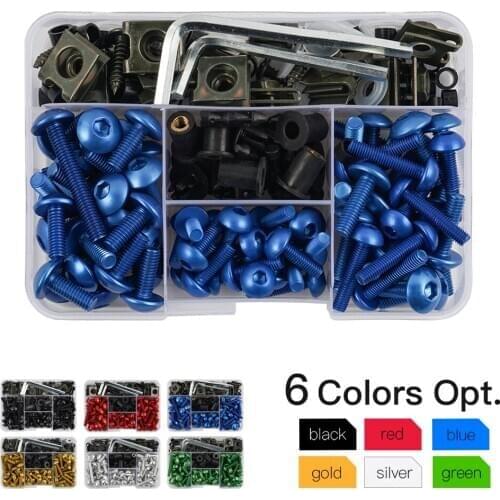 Windscreen Fairing Body Bolts For Yamaha YZF R1 R1M R3 R6 600R 750R 1000R FZ1 FZ6 FZ6R FZ8 FZ07 FZ09 FZR 400 600 1000 FJ09 Vmax