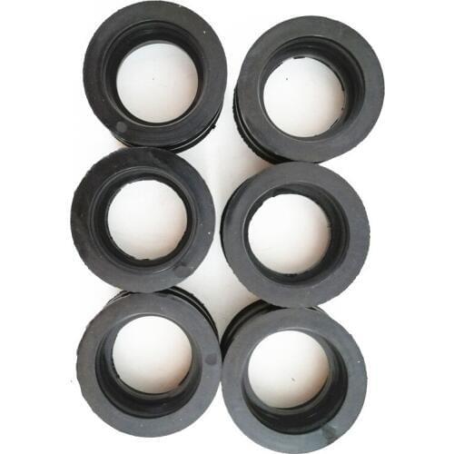 Motorcycle Carburetor Joint carb Intake Adjuster Adapter Manifold Boots For Honda 16211-422-000 CBX1000 CBX 1000 1979-1980 6 PCS