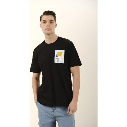 Bryant Square Printed Men 'S Cycling Neck Comfort Fit Tshirt