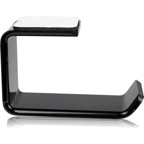 Anti-scratch Wall Mount Simple Hook Headset Hanger Stand Headphone Holder Universal Display Under Desk Easy Install Durable