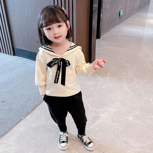 Toddler Girls Clothes Sweatshirt + Pants Girls Clothing Spring Autumn Girl Outfit Casual Style Childrens Suits
