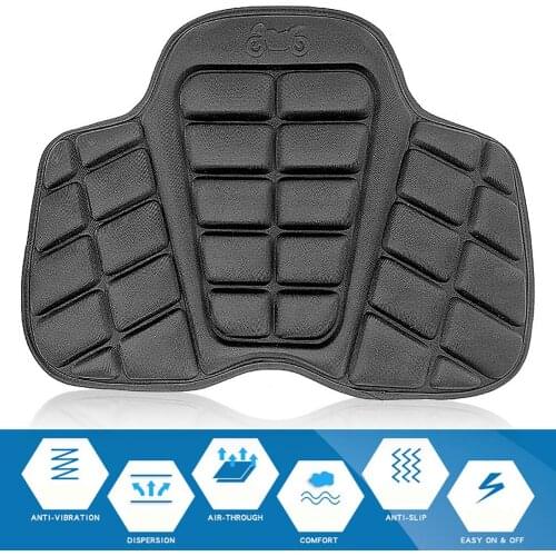 Motorcycle Seat Cushion Cruiser Breathable Cool Pressure Relief Sun Protection Heat Insulation Scooter Seat Cushion Cover