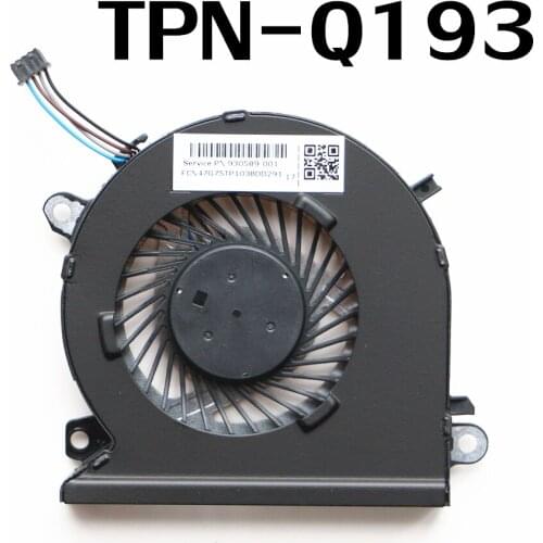 QAOOO Cpu Fan for HP 15-CB TPN-Q193 15-CB011TX 15-CB009TX 15-CB010TX 15-CB007TX 15-CB006TX 15-CB008TX Cpu Cooling Fan 930589-001
