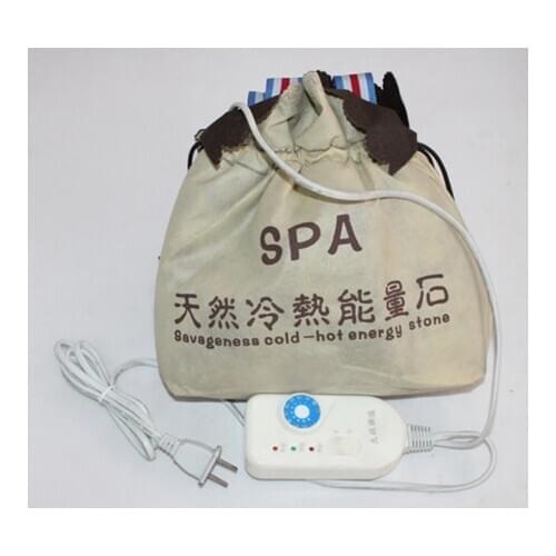 Volcanic Energy Stone Heating Box Pot Heating Bag SPA Hot Stone Beauty Back Salon Oil Facial Body Massage Bianstone Face Eyes