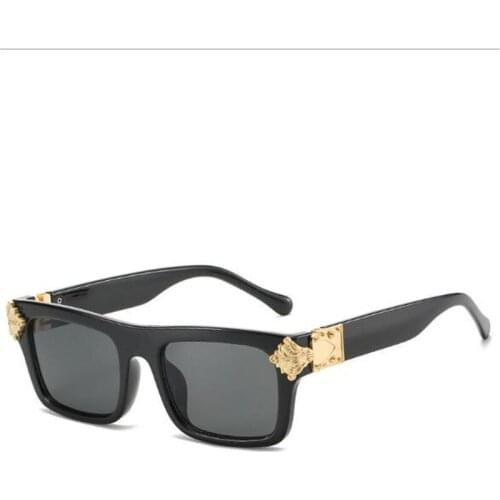 KAPELUS Square black sunglasses Color changing sunglasses UV protection uv400 sunglasses