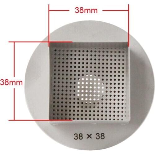 BGA Nozzle 38mmx38mm Spout 22mm Port Diameter BGA Desoldering Hot Air Nozzle Desoldering Station 850/852 Welding Tips