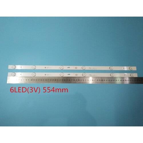 LED backlight strip 6 lamp for JL.D32061330-004AS-M 057GS 4C-LB320T-JF3 JF4 LVW320CSDX E13 V57 LVW320CSDX W32H W32S H32B3